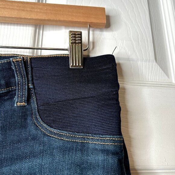 7 For All Mankind Mama J Eco Sublime Blue Skinny Maternity Jeans Women's Size 29 - Picture 7 of 14